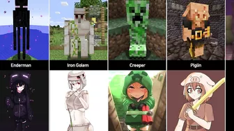 Minecraft Mobs - Anime Version