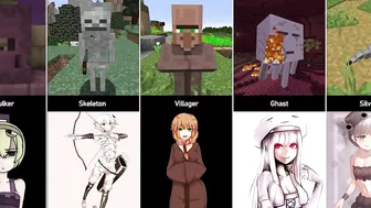 Minecraft Mobs - Anime Version