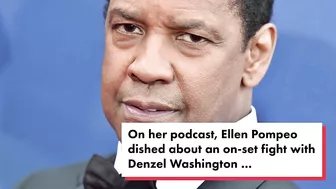 Ellen Pompeo’s ugly fight with Denzel Washington | Page Six Celebrity News