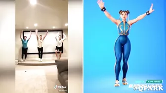 Fortnite TIKTOK DANCES in PUBLIC!! IN REAL LIFE Challenge!!