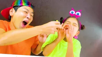 Eyeballl Lollipops Challenge! 目玉グミのロリポップ！사탕 과자  Mukbang ＊Quuu