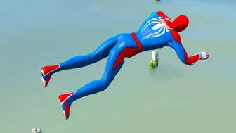 GTA 5 Epic Ragdolls/Spiderman Compilation EP.1 (Euphoria Physics, Fails, Jumps, Funny Moments)