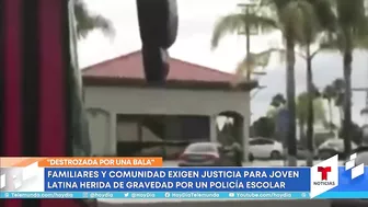 La madre de la latina baleada en Long Beach pide justicia | Noticias Telemundo