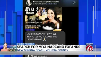 Search for Miya Marcano continues in New Smyrna Beach 1 week after disappearance