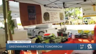 GreenMarket kicks off Saturday in downtown West Palm Beach