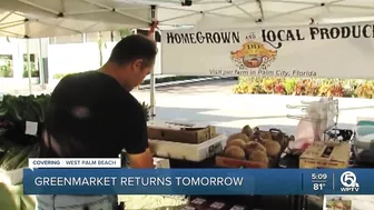 GreenMarket kicks off Saturday in downtown West Palm Beach