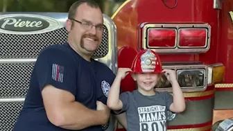 ‘He’s a fighter:’ New Smyrna Beach community rallying behind injured firefighter