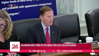 Facebook điều trần về tác động tiêu cực của Instagram | VTV24