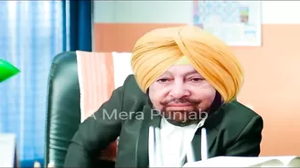 Captain amarinder Sukhbir badal and Harsimrat Kaur badal funny video | Arusha Alam funny video..