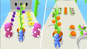 Flower Run 3D ???????????? All Levels Gameplay Trailer Android,ios New Game