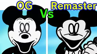 Friday Night Funkin' VS Mickey Mouse Remastered (FNF Mod)(Sunday Night)(Creepypasta Horror EXE Mod)