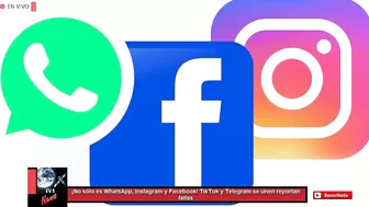 ¡No sólo es WhatsApp, Instagram y Facebook! TikTok y Telegram se unen reportan fallas