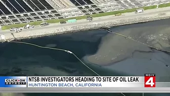 At least 126,000 gallons of oil leaks, spills into Huntington Beach in California