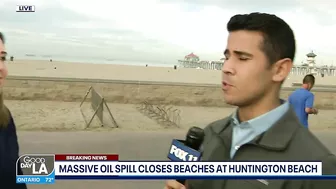 Huntington Beach Mayor provides update on massive oil spill