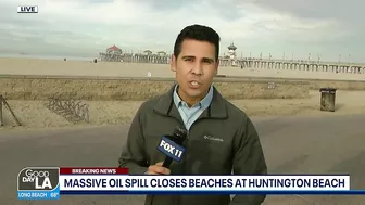 Huntington Beach Mayor provides update on massive oil spill