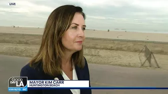 Huntington Beach Mayor provides update on massive oil spill