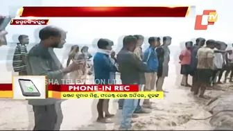 Body Of 20-Feet Long Shark Found At Siali Beach, Jagatsinghpur