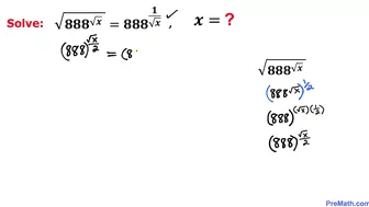 Mathematical Challenge| Learn how to Solve Exponential Radical Equation | Math Olympiad Training