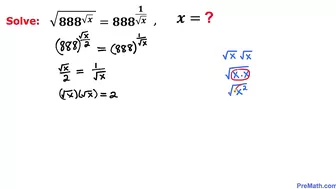 Mathematical Challenge| Learn how to Solve Exponential Radical Equation | Math Olympiad Training