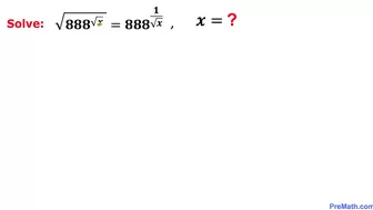 Mathematical Challenge| Learn how to Solve Exponential Radical Equation | Math Olympiad Training