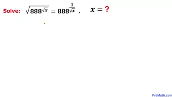 Mathematical Challenge| Learn how to Solve Exponential Radical Equation | Math Olympiad Training