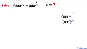 Mathematical Challenge| Learn how to Solve Exponential Radical Equation | Math Olympiad Training