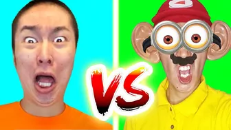 Wasabi Funny video Minions Sagawa1gou vs Wasai Man compilation part 2