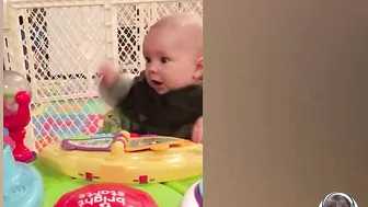 Funny Babies Scared of Toys Compilation #2 || Funny Babies