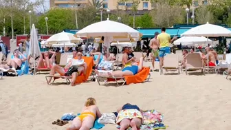 Beach Nova Icaria / Barcelona beach walk 2022????????????️Spain best beaches