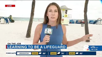 8 on the Job with Clearwater Beach lifeguards