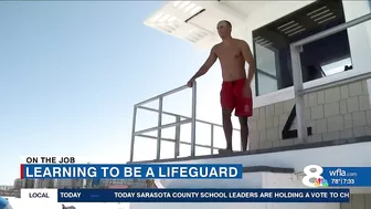 8 on the Job with Clearwater Beach lifeguards