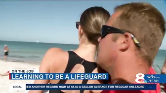 8 on the Job with Clearwater Beach lifeguards