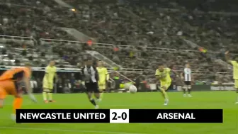 Newcastle United 2 Arsenal 0 | Premier League Highlights | Bruno Guimarães Scores Again!