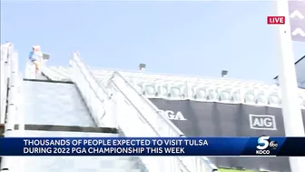 Thousands travel to Oklahoma for PGA Championship