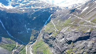 Summer Snowdrifts in Norway - Travel Guide, 4k