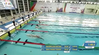 Maximillian Ang clocks new SEA Games record in men's 200m breaststroke win