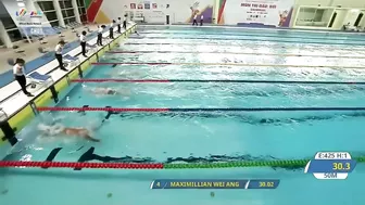 Maximillian Ang clocks new SEA Games record in men's 200m breaststroke win