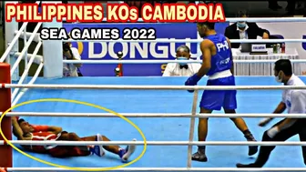 PHILIPPINES PINABAGSAK ANG CAMBODIA | SEA GAMES 2022 VIETNAM BOXING