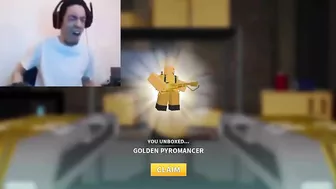 Getting Golden Pyro After Perks Update Be Like (TDS memes) - Roblox