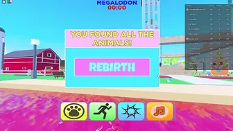 FIND the ANIMALS *How To Get The Megalodon* Roblox