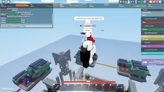 Weird Spawn Area Glitch (Roblox Bedwars)