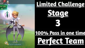 Lords Mobile limited challenge darkness calls stage 3|Dark follower limited challenge stage 3