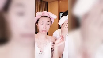 •115~ASMR SKINCARE -❤️  Chinese couple satisfying asmr skincare/makeup routine | Tiktok Compilation????