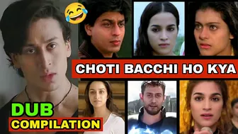 Choti Bacchi Ho Kya | Funny Dubbing ???? Compilation Tiger Shroff | Heropanti 2 | Shubham Chandra Vines