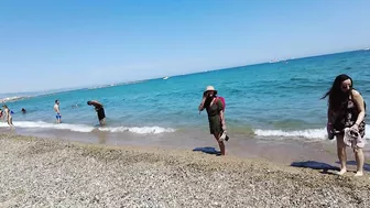 Barcelona Spain - BEACH WALK - Sant Miguel Beach - May 2022