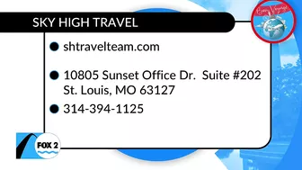 Where to next? Sky High Travel will book your trip!