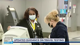 Updated guidance on travel testing