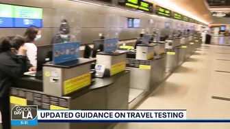 Updated guidance on travel testing