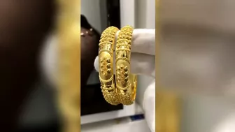 16g gold Bangle Models collection 22kt Bangle design collection வளையல் மடல்