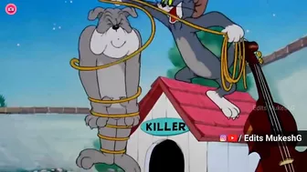 Violence Violence dialogue by Tom & Jerry ~ KGF 2 Funny meme ~ Edits MukeshG